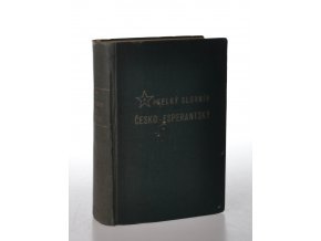 Velký slovník česko-esperantský (2 sv.) (1949)