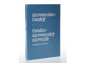 Slovensko-český a česko-slovenský slovník rozdílných výrazů (1989)