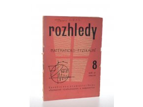 Rozhledy matematicko-fyzikální 8/1962-63