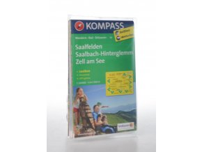 Kompass. 30, Saalfelden, Saalbach-Hinterglemm, Zell am See 1:50 000