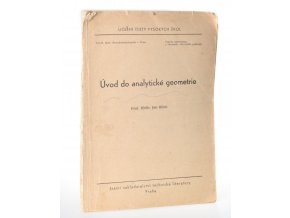 Úvod do analytické geometrie