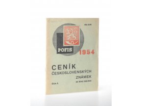 POFIS : Ceník československých známek od roku 1918 - 1939