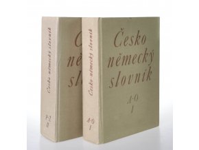 Česko-německý slovník I, II (2 sv.) (1992)