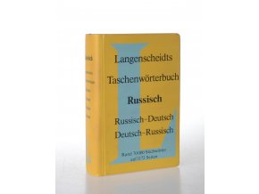 Langenscheidts Taschenwörterbuch. Erster Teil, Russisch-Deutsch