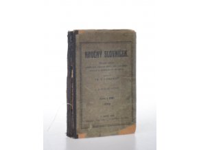 Naučný slovníček : příruční knížka vysvětlující význam cizích slov a poučující stručně o vědomostech obecných (1920)