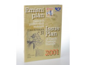 Emisní plán českých poštovních známek 2001 = Issue plan of Czech postage stamps 2001