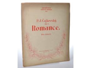 Romance pro klavír, op. 5