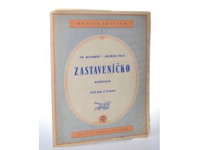 Zastaveníčko. Serenade, violino & piano