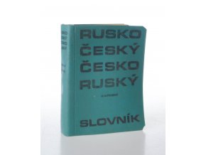 Kapesní rusko-český a česko-ruský slovník (1968)