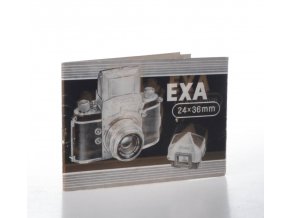 Návod k používání fotoaparátu EXA 24x36mm