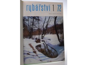 časopis Rybářství 1-12/72