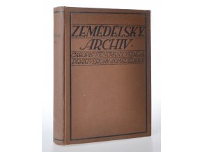 Zemědělský archiv č. 1-12/1914