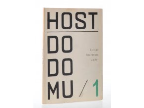 Host do domu : kritika, literatura, umění 1/1964