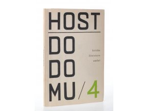 Host do domu : kritika, literatura, umění 4/1964