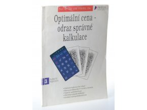 Optimální cena - odraz správné kalkulace