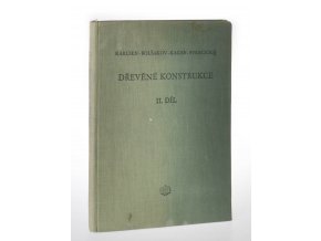 Dřevěné konstrukce II. díl