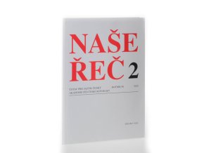 čas. Naše řeč 2 (2015)