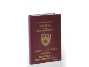 Guide général de Paris : répertoire des rues avec indication de la pluc proche station du Métro