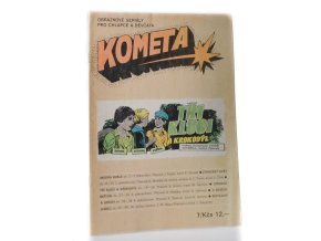 Kometa: obrázkové seriály pro chlapce a děvčata (Tři kluci a krokodýl)