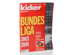 Aportmagazin Kicker : Bundesliga 2003, 2004