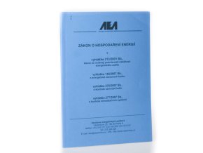 Zákon o hospodaření energií a ; Vyhláška 213/2001 Sb., kterou se vydávají podrobnosti náležitostí energetického auditu ; Vyhláška 148/2007 Sb., o energetické náročnosti budov ; Vyhláška 276/2007 Sb., o kontrole účinnosti kotlů ; Vyhláška 277/2007 Sb.