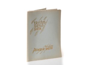 Kristus světlo světa : Původ ve světle