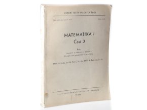 Úlohy z matematiky. Díl 1, Sbírka úloh s metodickým návodem a řešenými příklady
