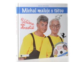 Michal maluje s tátou