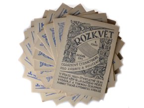 časopis Rozkvět: obrázkový čtrnáctideník-ročník XVI (1923)