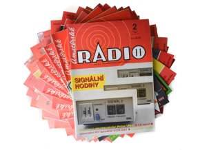 Amatérské radio : praktická elektronika (1974-1998) (45 kusů)