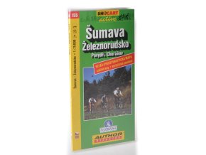 Šumava - Železnorudsko, Povydří, Churáňov : měřítko 1 : 75 000