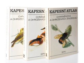 Kapesní atlas chráněných a ohrožených živočichů: Díl 1.-3. (3sv)