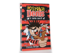 Postrach Denis si vede deník.