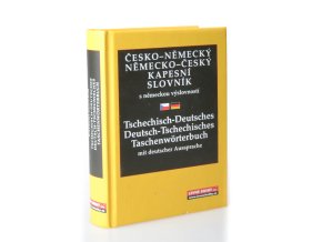 Česko-německý, německo-český kapesní slovník s německou výslovností