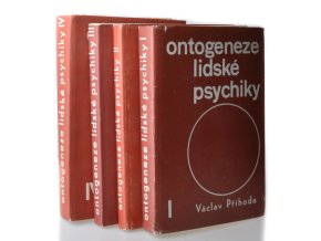 Ontogeneze lidské psychiky I.-IV. (4 sv.)
