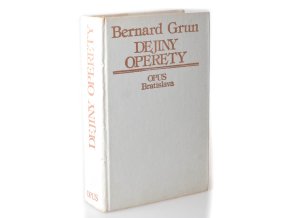 Dejiny operety