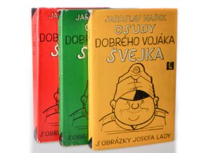 Osudy dobrého vojáka Švejka. Díl I, II, III, IV (3 sv.)