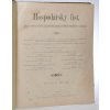 Hospodářský list : čsopis věnovaný rolnictví, hospodářskému průmyslu, národnímu hospodářství a samosprávě : 1-52/1893, ročník XVIII