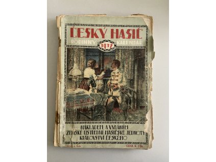 ČESKÝ HASIČ - rodinný kalendář na obyčejný rok 1917
