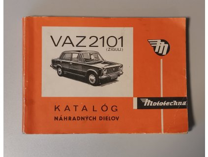 Katalóg náhradných dielov VAZ 2101 ŽIGULI