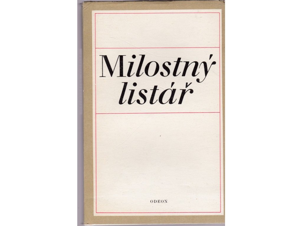 425540 milostny listar vybor z milostne korespondence ceskych spisovatelu 19 a 20 stoleti