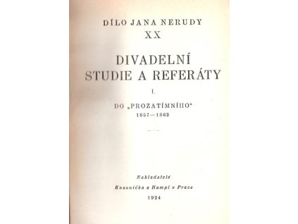 417122 divadelni studie a referaty i do prozatimniho 1857 1862