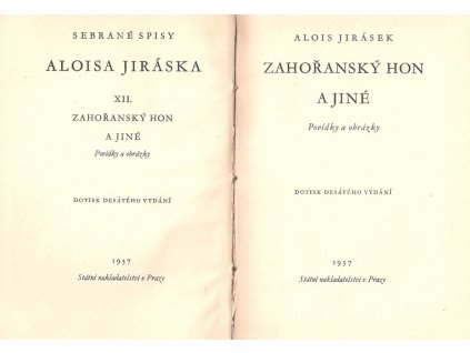 420788 zahoransky hon a jine povidky a obrazky