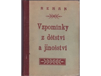 421694 vzpominky z detstvi a jinosstvi