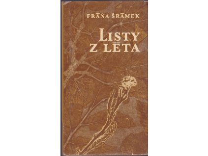 428534 listy z leta vybor z korespondence miloslave hrdlickove sramkove