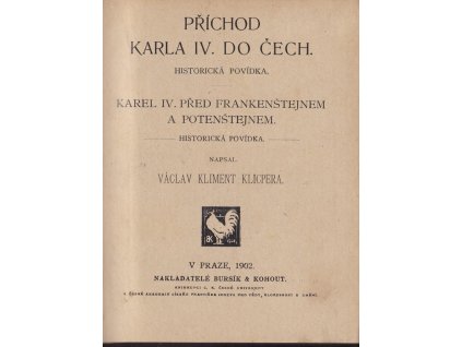 431096 prichod karla iv do cech historicka povidka karel iv pred frankenstejnem a potenstejnem historicka povidka