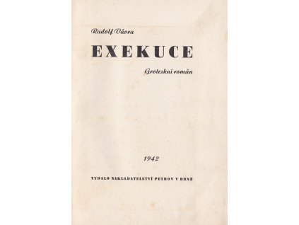 431540 exekuce groteskni roman