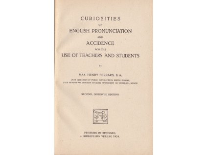432986 curiosities of english pronunciation and accidence for the use of teachers and students