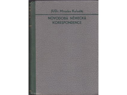 434795 novodoba nemecka korespondence soukroma obchodni uredni