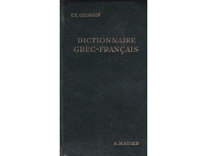 435134 dictionnaire grec francais